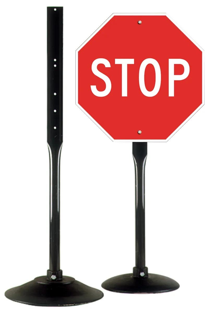 AccuformNMC HSP41 Cast Iron Base & Steel Post