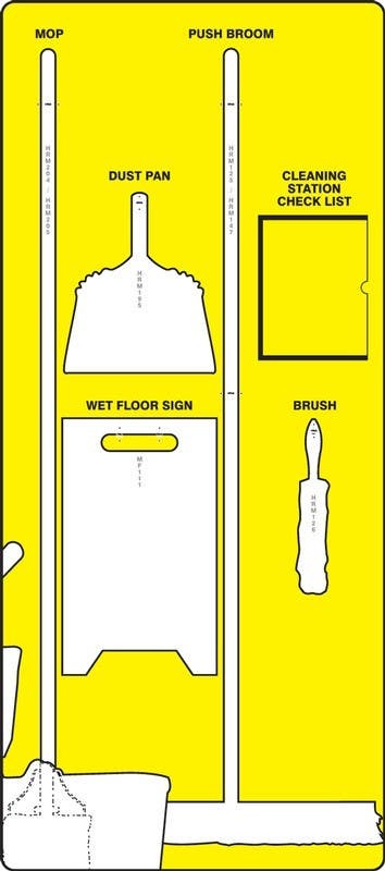 AccuformNMC HSR165 Sign Mounting Plate