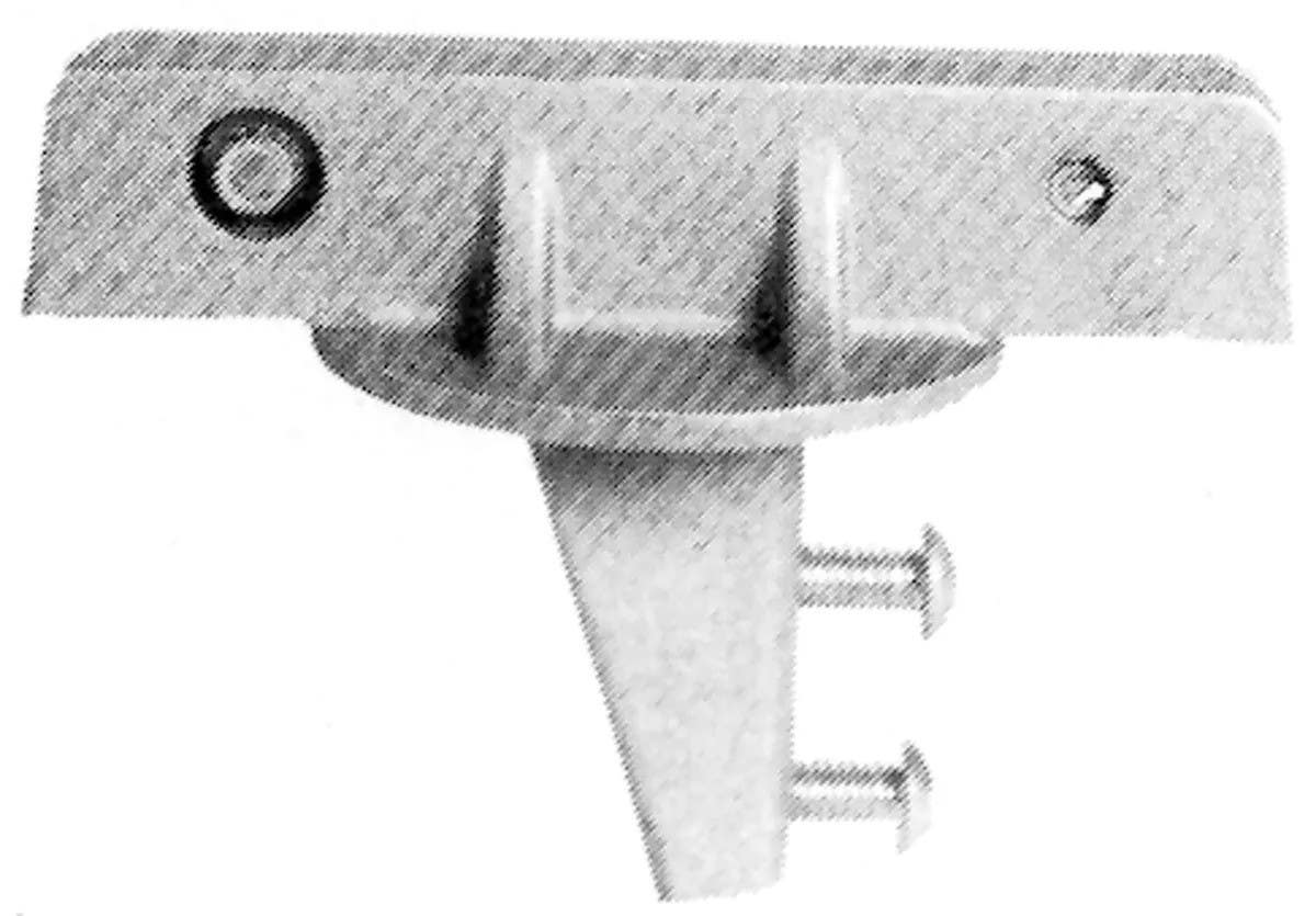AccuformNMC HSR601 Street Sign Brackets, U-Channel Post Mount 90 Degrees, Standard 5-1/2" Slot