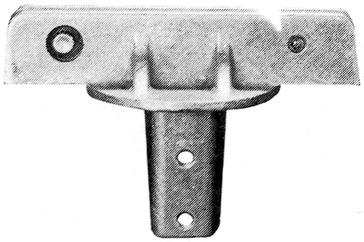 AccuformNMC HSR602 Street Sign Brackets, U-Channel Post Mount, 180 Degree, Standard 5-1/2" Slot