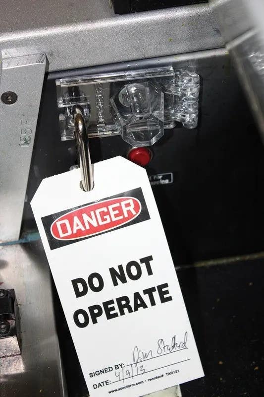 AccuformNMC KDD142 Stopout Toggle-Switch Cover