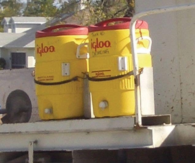 AccuformNMC KDD275 Water Cooler Tether Lockout