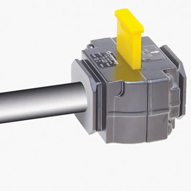 AccuformNMC KDD46 In-Line Pneumatic Valve Lockouts