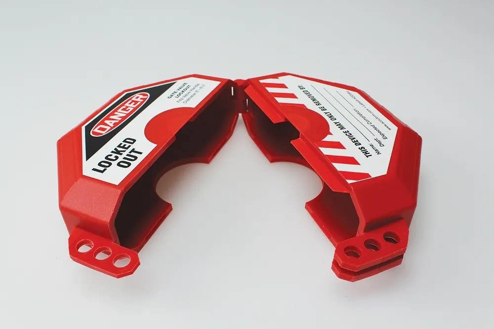 AccuformNMC KDD47 Stopout Gate Valve Handle Lockouts
