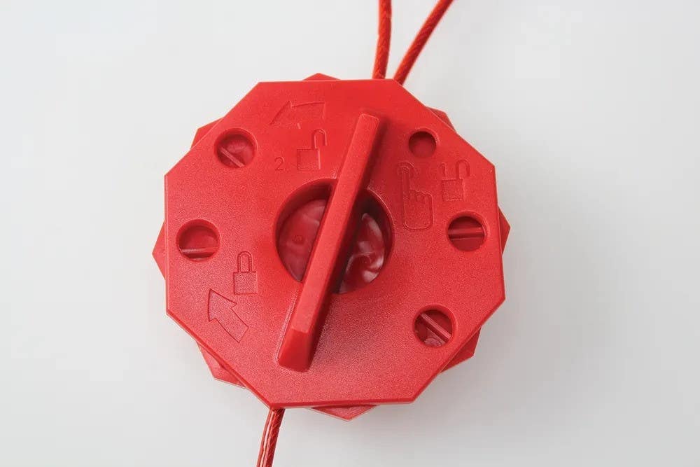 AccuformNMC KDD6 Stopout, Twist 'n Lock Cinch Lockout Hasp