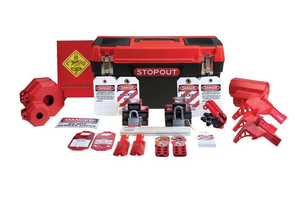 AccuformNMC KS Stopout Lockout Kit, Deluxe Lockout Kit