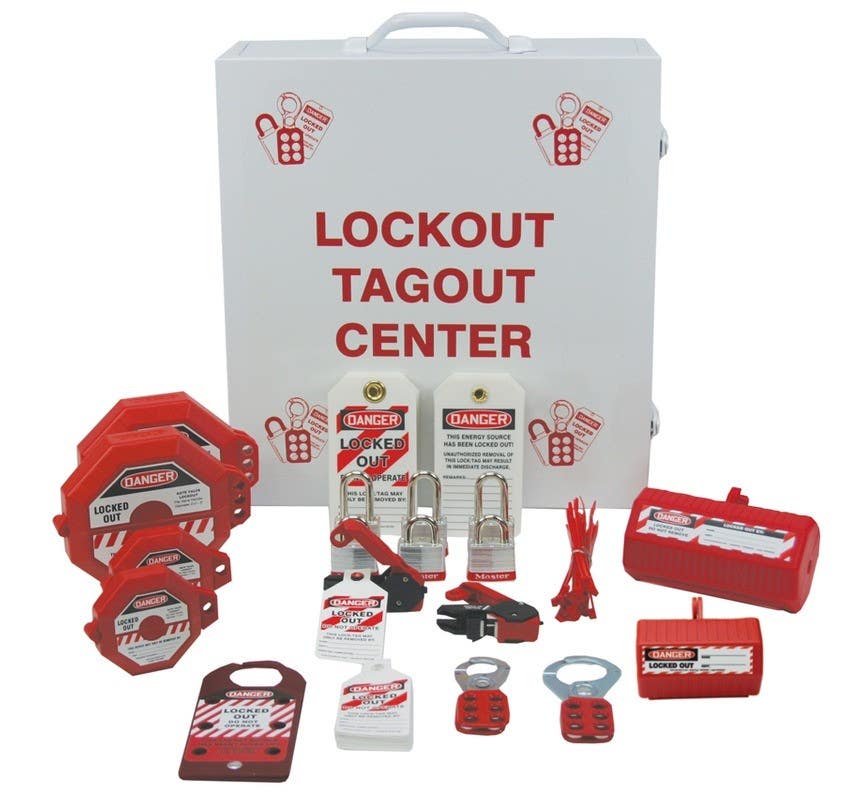 AccuformNMC KSK3 Lockout Center Kit, Lockout/Tagout Cabinet Center