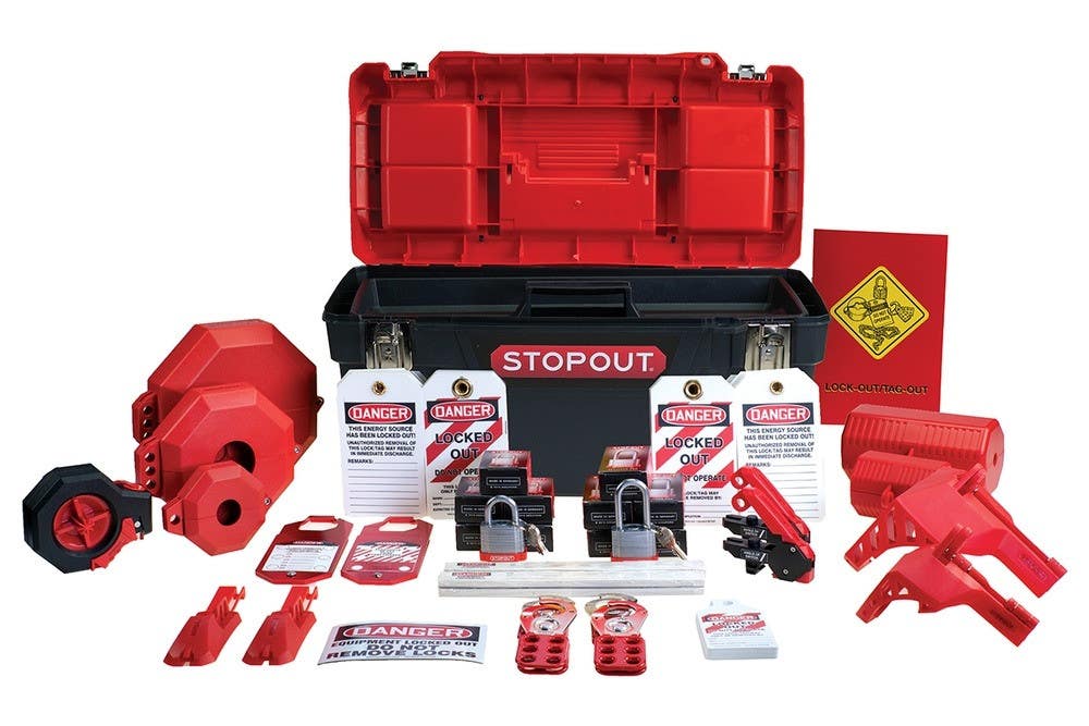 AccuformNMC KSK700 Lockout Kit, Stopout, Deluxe Plus Lockout Kit
