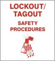 AccuformNMC KSS146 Lockout Procedure Station 1-1/2" Binder