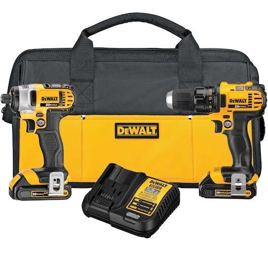 Dewalt DCK280C2 Compact Lithium Combo Kit 20V