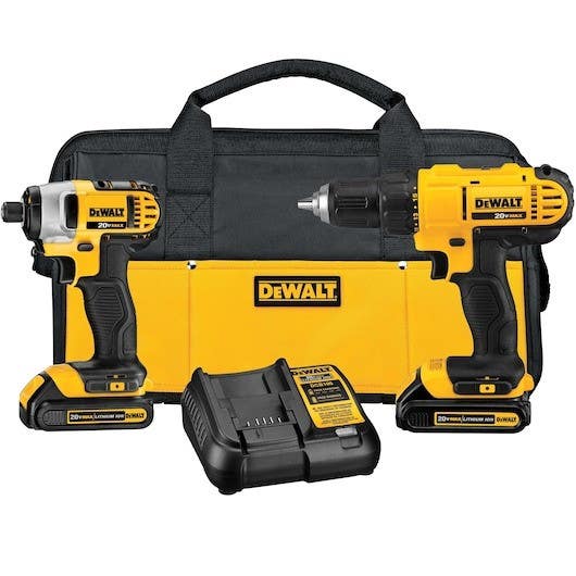 Dewalt DCK240C2 2 Tool Combo Kit 20V