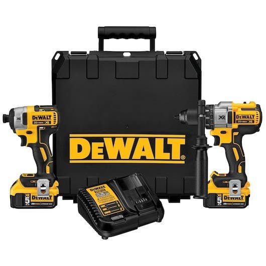 Dewalt DCK299P2 Hammer/Drill Driver 20V
