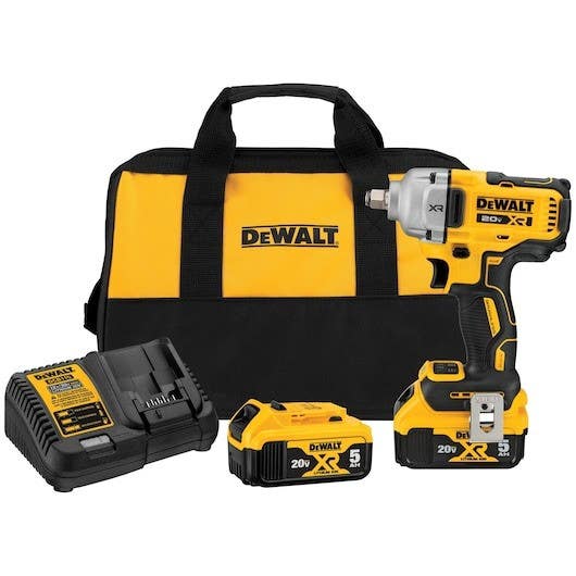 Dewalt DCF891P2 Impact Wrench/Hog Ring Anvil Kit 20V
