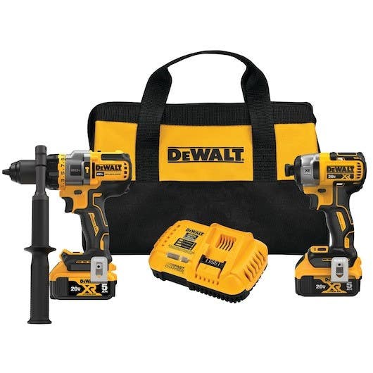 Dewalt DCK2100P2 Hammer Drill/Impact Kit