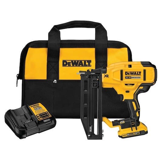 Dewalt DCN662D1 Straight Finish Nailer Kit (16GA) 20V