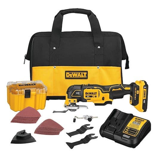 Dewalt DCS356D1 3 Speed Oscillate Tool Kit 20V