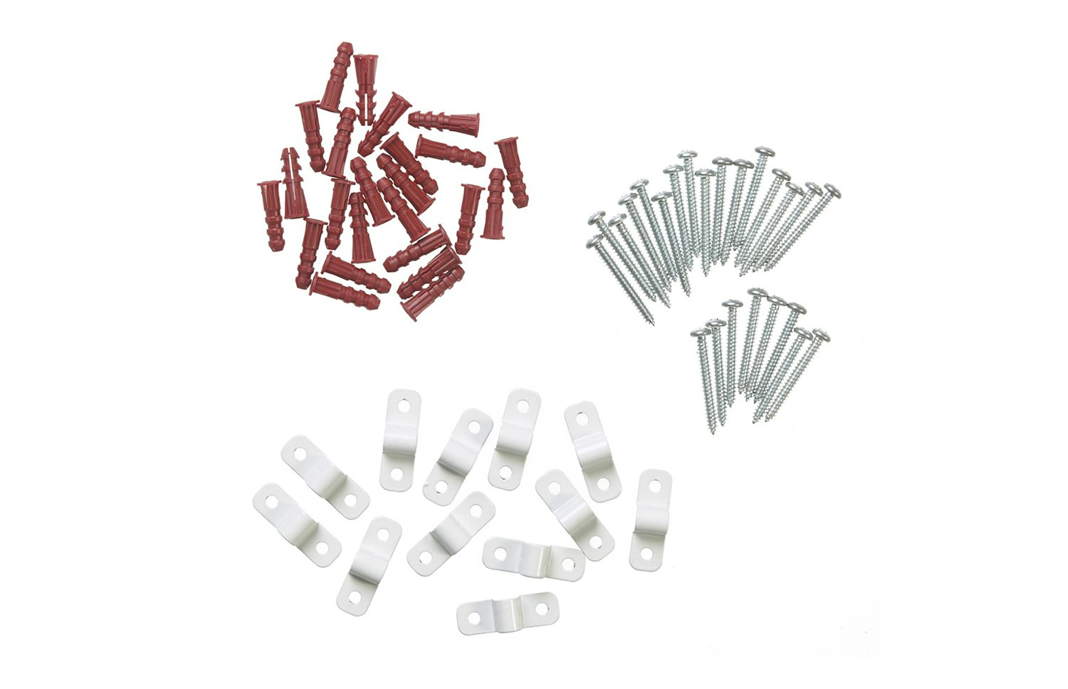 Closetmaid 756100 Concrete Shelf Clip, 12 Count