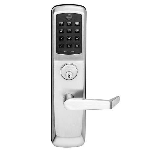 ACCENTRA (formerly Yale) NTT nexTouch Keypad Exit Rim Trim w/ Cylinder Override