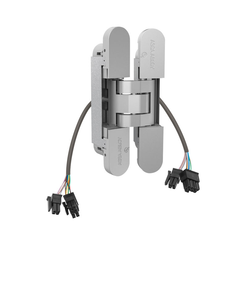 McKinney MK100ME Concealed Electric Hinge, 6-1/4" x 1-1/16"