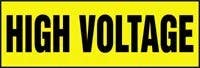 AccuformNMC LELC505 Electrical Safety Label, High Voltage, Adhesive Dura-Vinyl, 4" H x 12" W