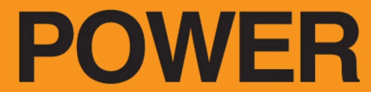 AccuformNMC LELC57 Voltage Markers, Power, Adhesive Vinyl