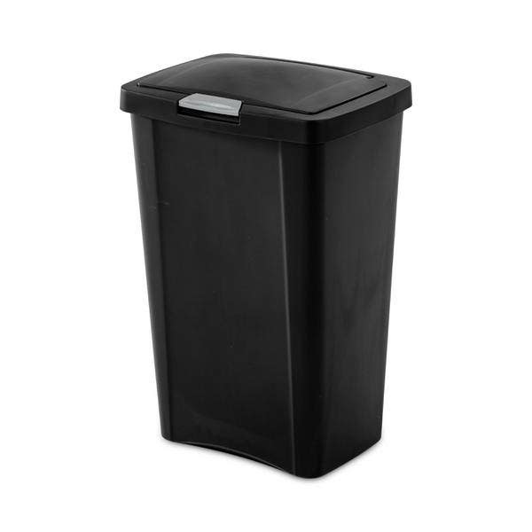Sterilite 1045 13 Gallon TouchTop Wastebasket