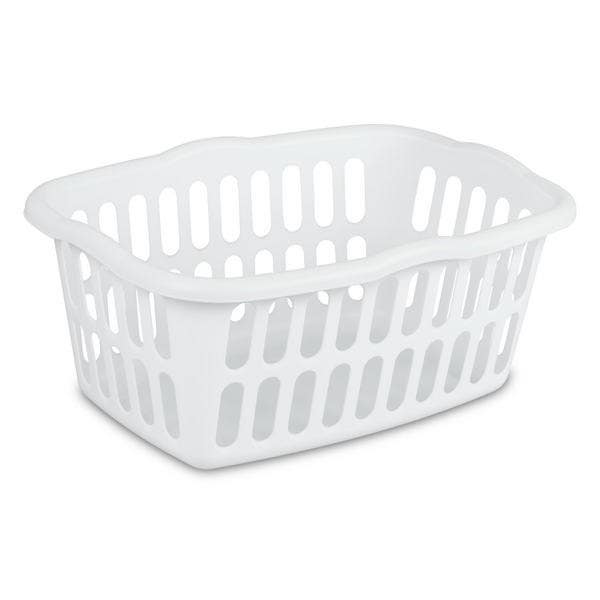 Sterilite 12459412 1.5 Bushel Rectangular Laundry Basket