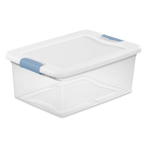 Sterilite 14948012 Latching Box, 15 Qt