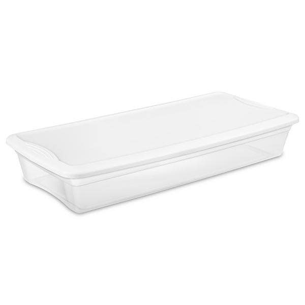 Sterilite 19608006 Underbed Storage Box, 41 Qt