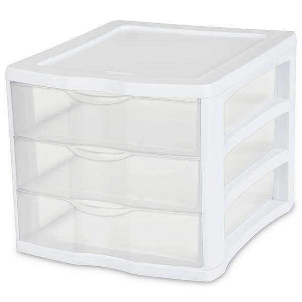 Sterilite 17918004 3 Drawer Unit