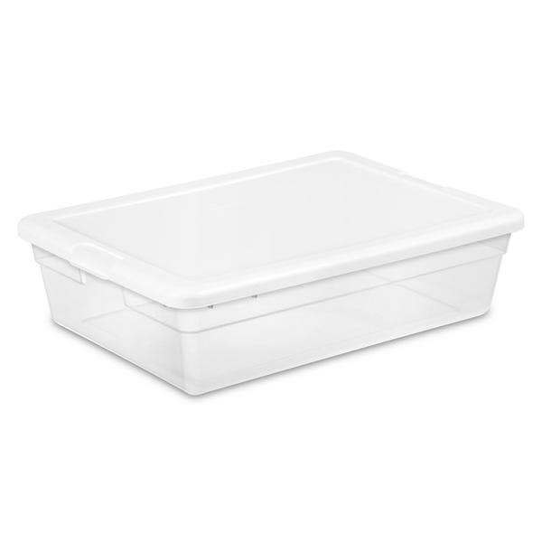 Sterilite 16558010 Storage Box, 28 Qt