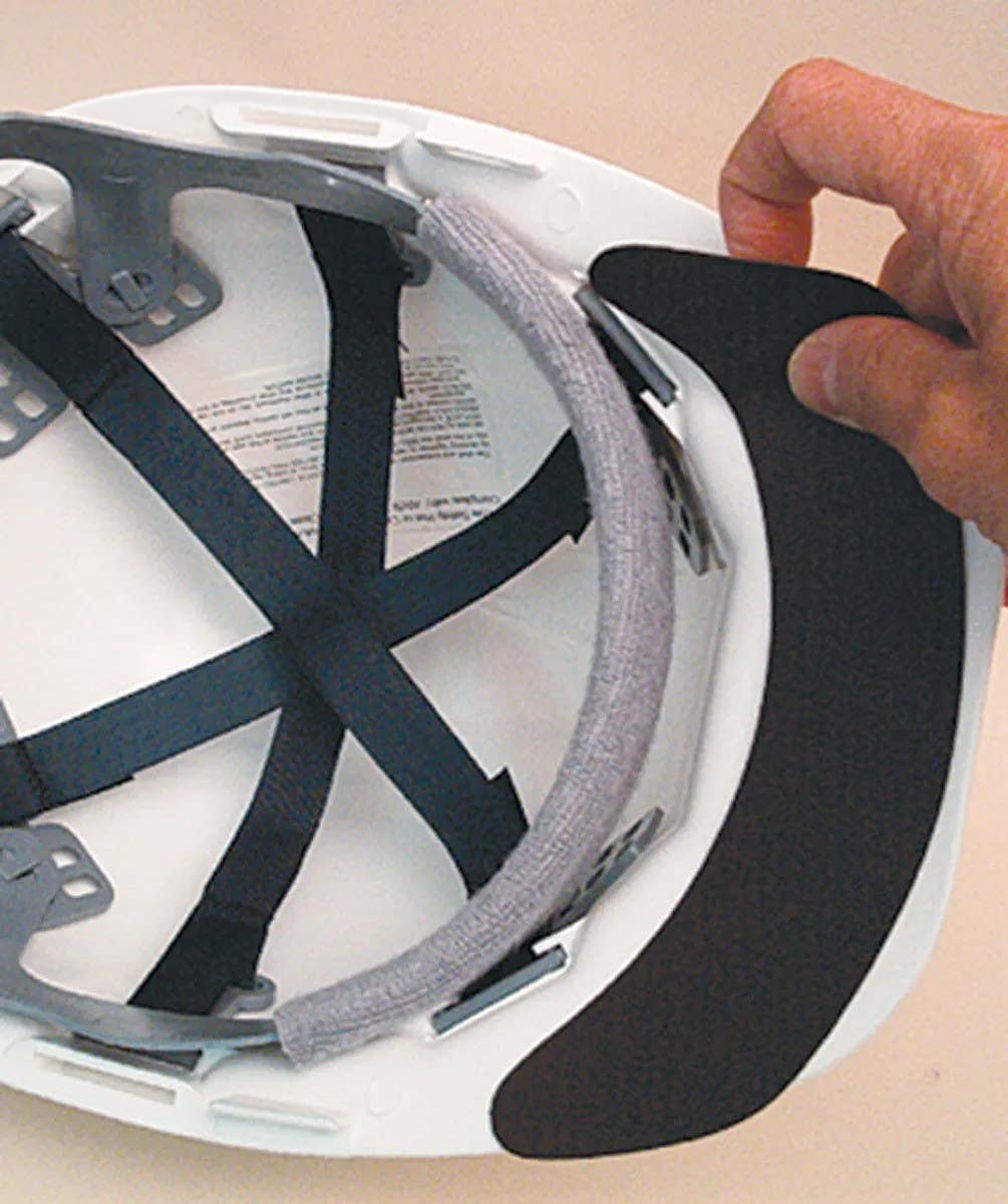 AccuformNMC LHB753 Personal Protection, Banana-Brim Grinding Catcher, 1-3/4" H x 7-3/4" W