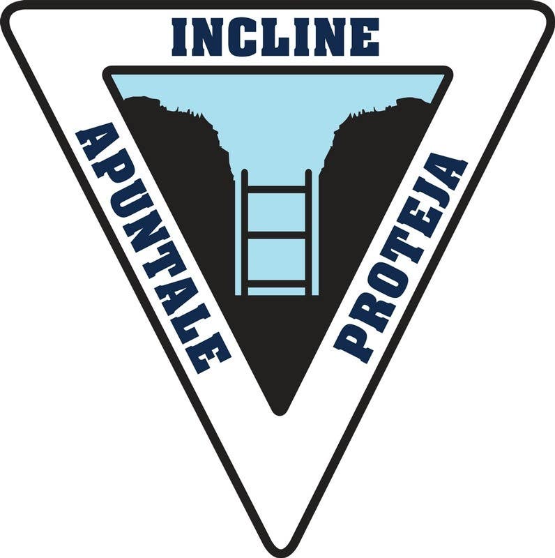 AccuformNMC LHTL381 OSHA NEP Trenching Initiative Hard Hat Stickers, Slope It, Shore It, Shield It, Adhesive Vinyl, 10/Pk