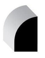 Alexandria Moulding 0W126-93096C1 Shoe Moulding 7/16" X 3/4" X 8'