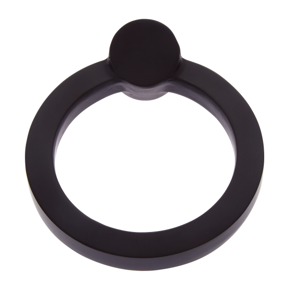 JVJ Hardware 80 mm Sterling Collection Round Ring Pull, Composition Brass