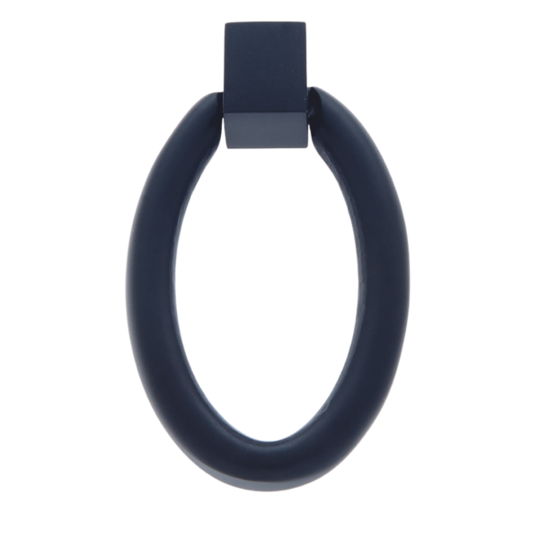 JVJ Hardware 2" x 1-3/16" Plateau Collection Oval Ring Drop Pull, Composition Solid Brass