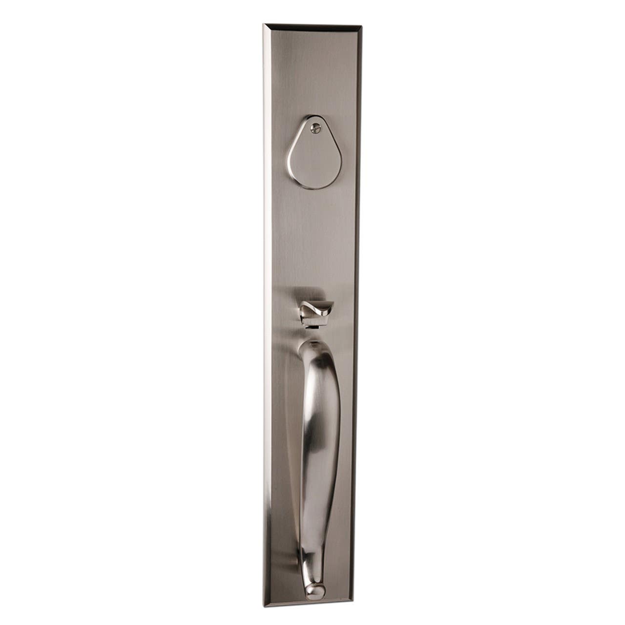 Delaney 980G-1 Bravura Charleston Handleset with 615 Interior Plate and 939 Charlotte Interior Lever