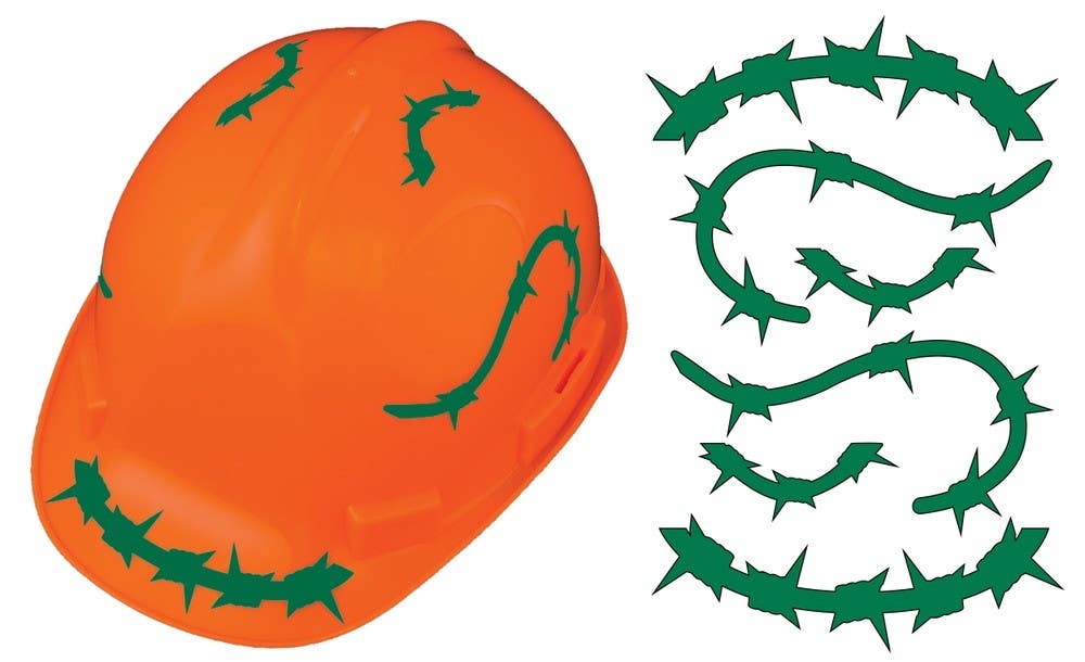 AccuformNMC LHTL665 Viz-Kit, Reflective Universal Hard Hat Visibility Kits, Wire