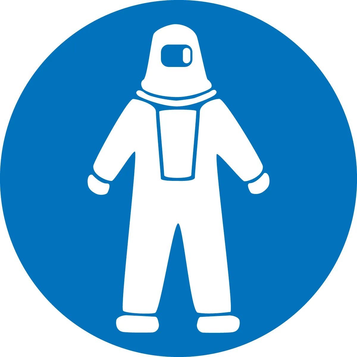 AccuformNMC LSGM2308 Pictogram Safety Label, Adhesive Dura-Vinyl, 8"