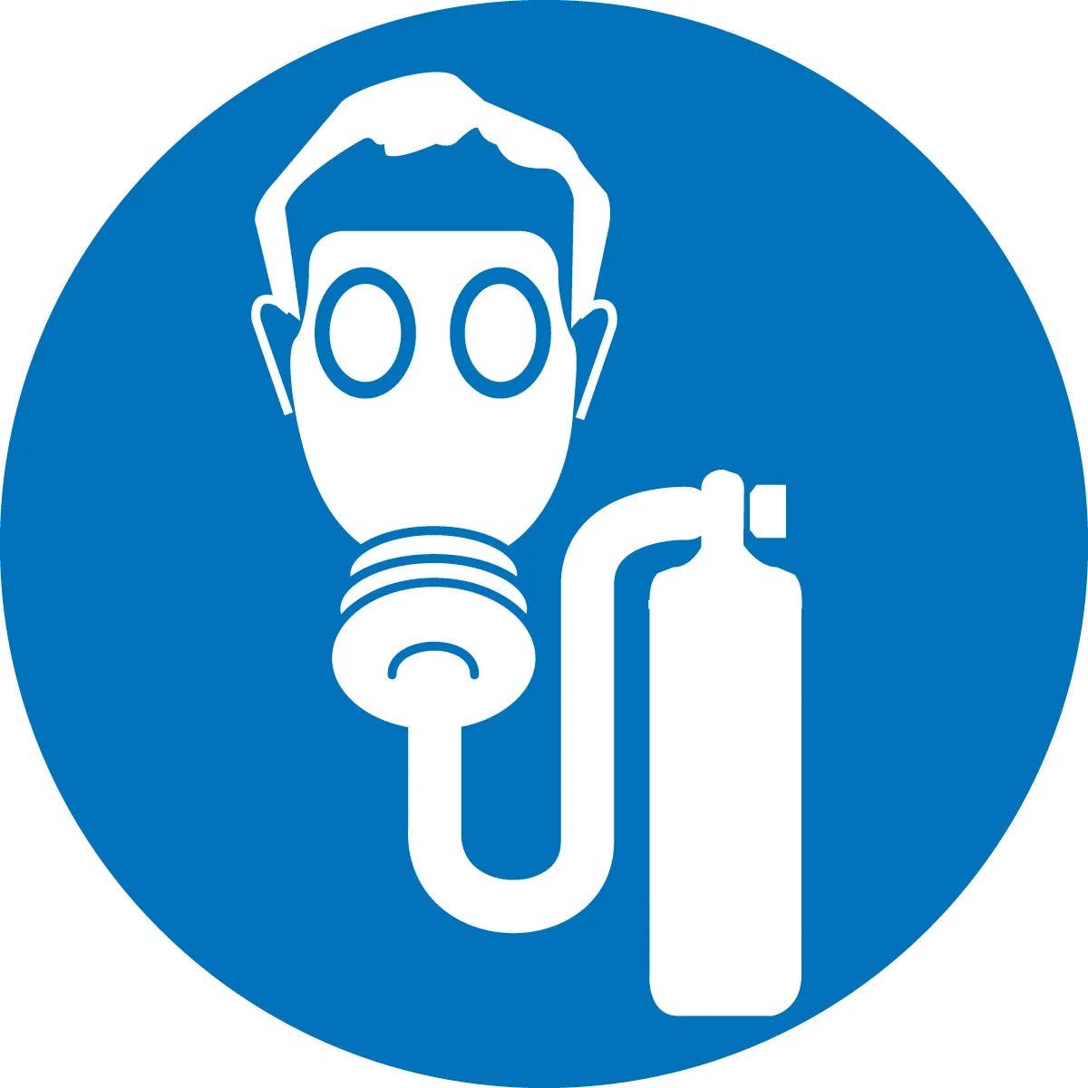 AccuformNMC LSGM2342 Pictogram Safety Label, Adhesive Dura-Vinyl, 2", 10/Pk