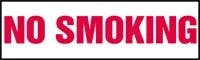 AccuformNMC LSMK571 Safety Label, No Smoking, Adhesive Dura-Vinyl, 2" H x 9" W