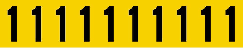 AccuformNMC LVHR586 Traffic Safety Label, Adhesive Dura-Vinyl, 10/Card