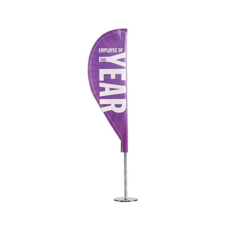 AccuformNMC MBF103 Desk Flags, Employee Of The Year, 11.5" H x 3.75" W