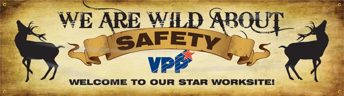 AccuformNMC MBR VPP Banners, We Are Wild About Safety