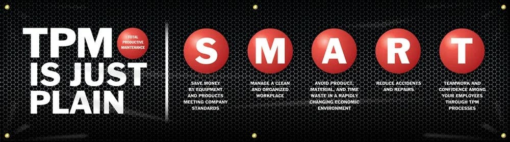 AccuformNMC MBR TPM Motivational Banners, TPM Is Just Plain Smart