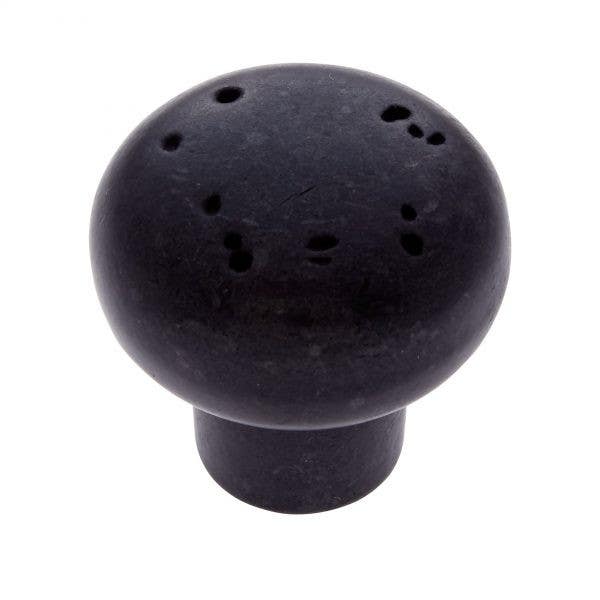 JVJ Hardware 1-1/2" Bedrock Collection Rustic Round Knob, Composition Zamac