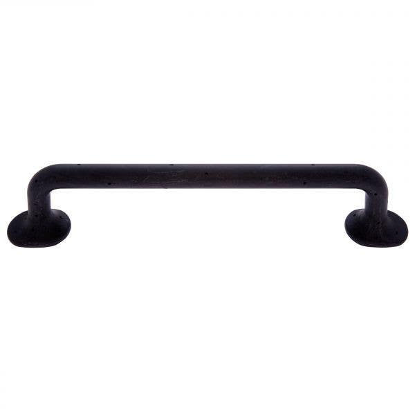 JVJ Hardware 12c/c Bedrock Collection Rustic Refrigerator Pull, Composition Zamac