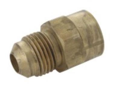Brass Craft Service Parts PSSL-15 Female Union Gas Fitting, 1/4" I.D. X 3/8" O.D.