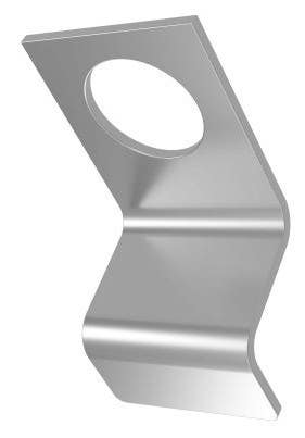 Trimco 1822 2" x 3-3/4" Cylinder Pull, 1/8" Heavy Gauge