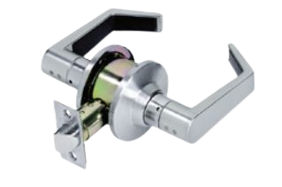 Value Brand LC3600 Series Grade 3 Cylindrical Leverset, Cortland Lever, Brushed Chrome